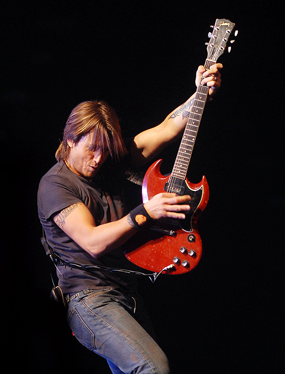 Keith Urban, Brett Eldredge & Maren Morris at USANA Amphitheater