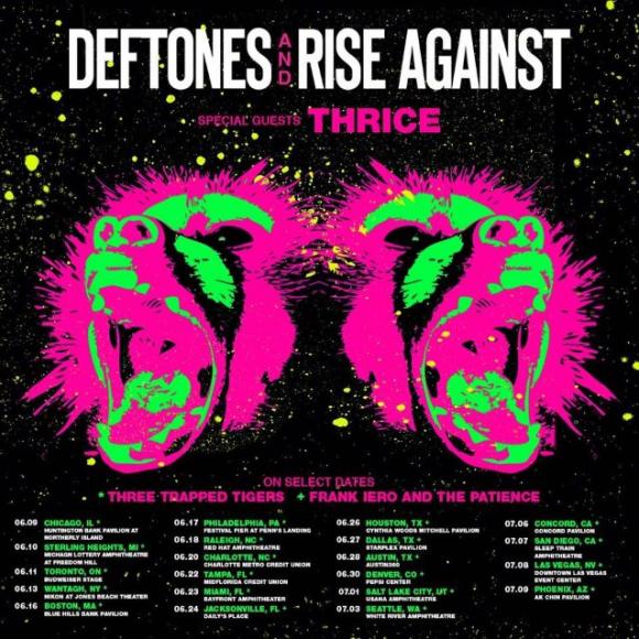 Deftones & Rise Against at USANA Amphitheater