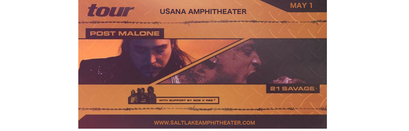 Post Malone at USANA Amphitheater