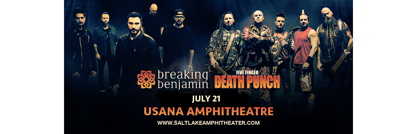 Five Finger Death Punch & Breaking Benjamin at USANA Amphitheater