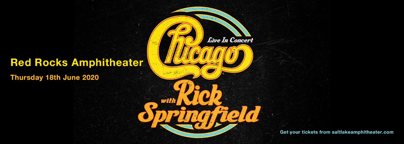 Chicago - The Band & Rick Springfield at USANA Amphitheater tickets Chicago - The Band & Rick Springfield at USANA Amphitheater