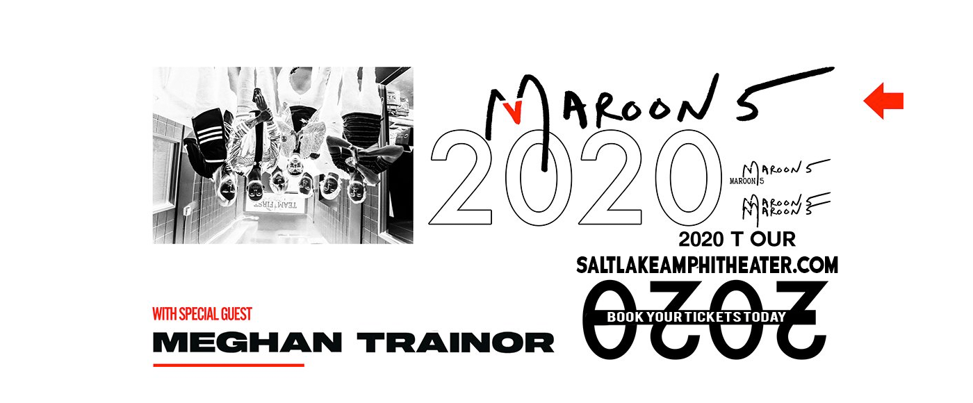 Maroon 5 & Meghan Trainor at USANA Amphitheater tickets Maroon 5 & Meghan Trainor at USANA Amphitheater
