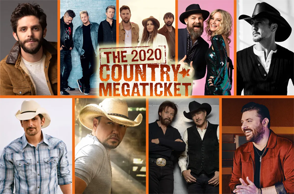 Country Megaticket (Includes Tickets To All Performances) [CANCELLED] at USANA Amphitheater