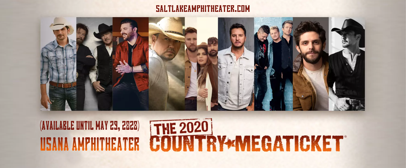 Country Megaticket (Includes Tickets To All Performances) [CANCELLED] at USANA Amphitheater