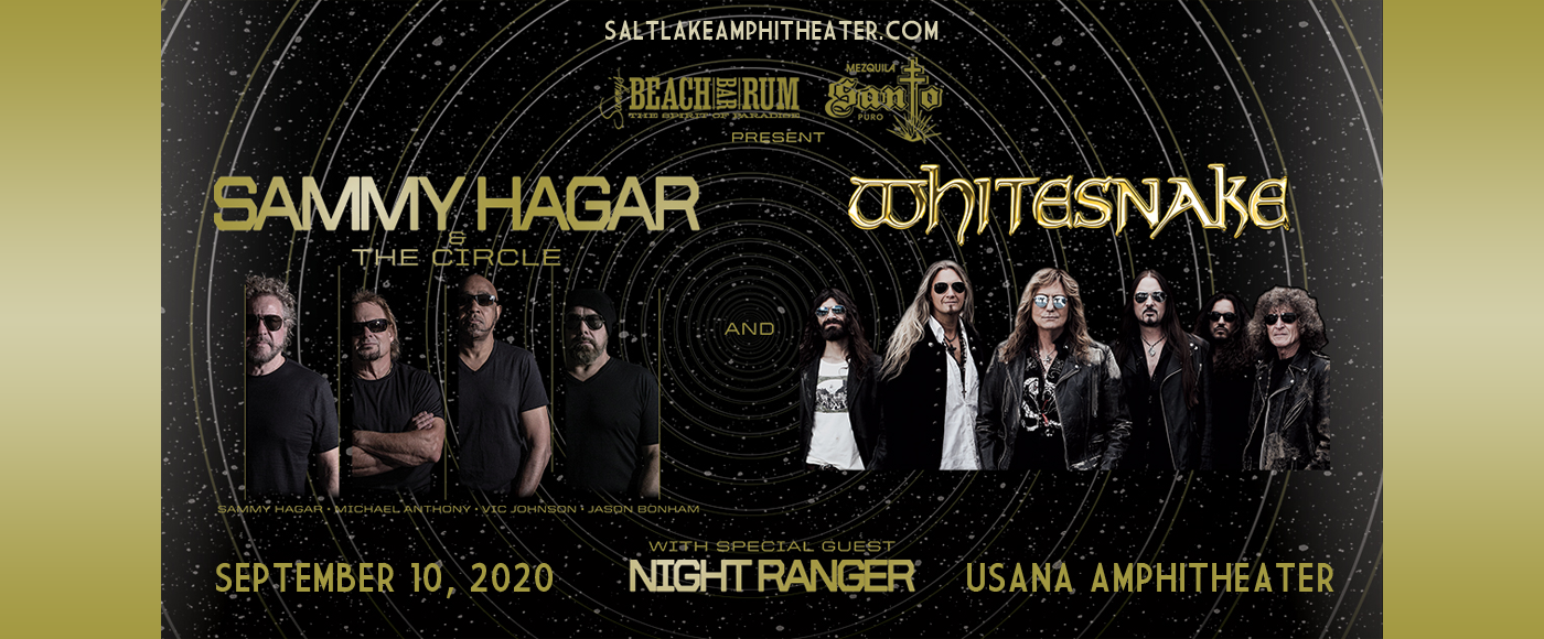 Sammy Hagar and the Circle & Whitesnake [CANCELLED] at USANA Amphitheater