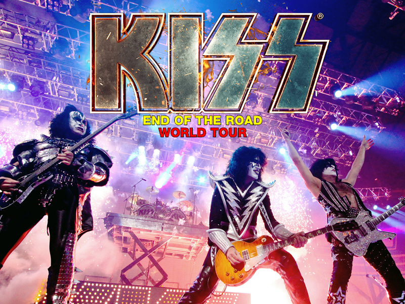 Kiss: the End of the Road World Tour at USANA Amphitheater