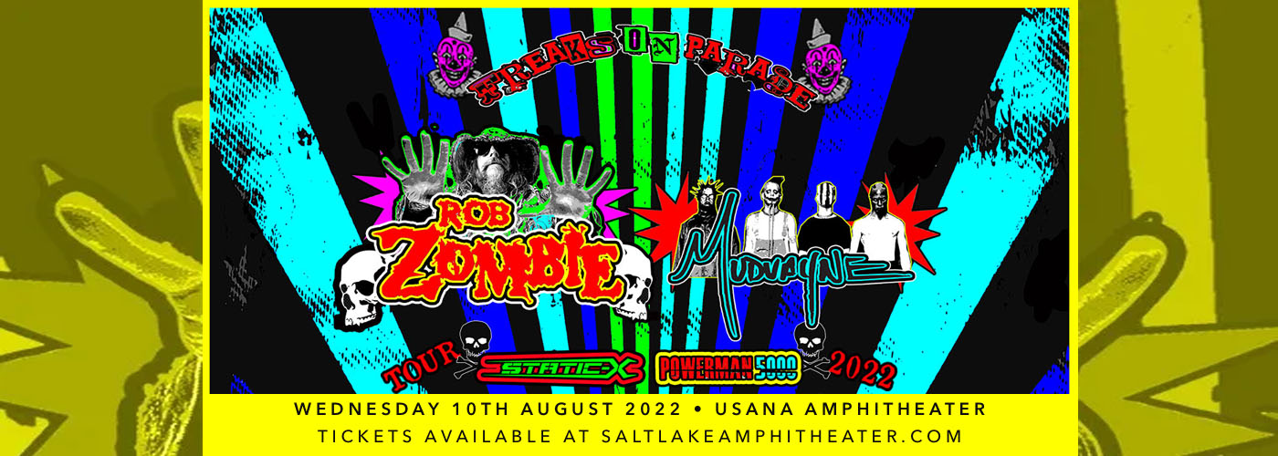 Rob Zombie & Mudvayne at USANA Amphitheater