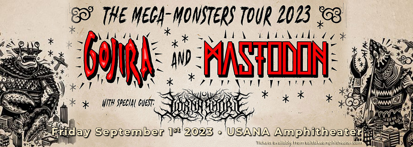 Mastodon & Gojira at USANA Amphitheater