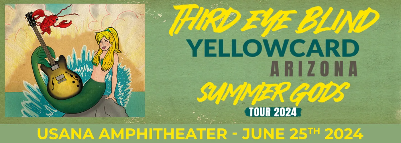 Third Eye Blind, Yellowcard & Arizona Tickets 25th June USANA