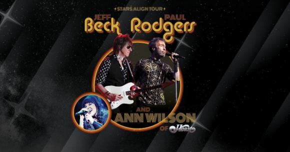 Jeff Beck, Paul Rodgers & Ann Wilson at USANA Amphitheater