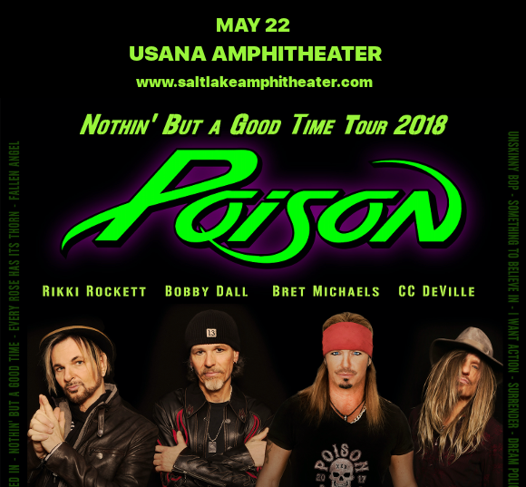 Poison & Cheap Trick at USANA Amphitheater