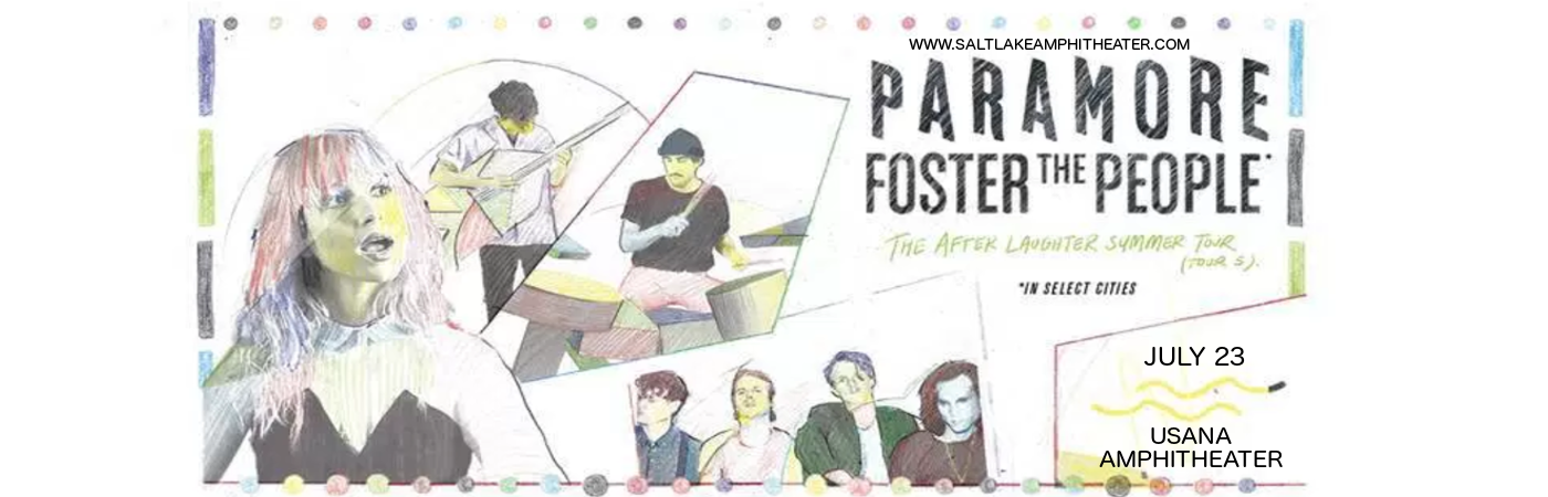 Paramore & Foster The People at USANA Amphitheater