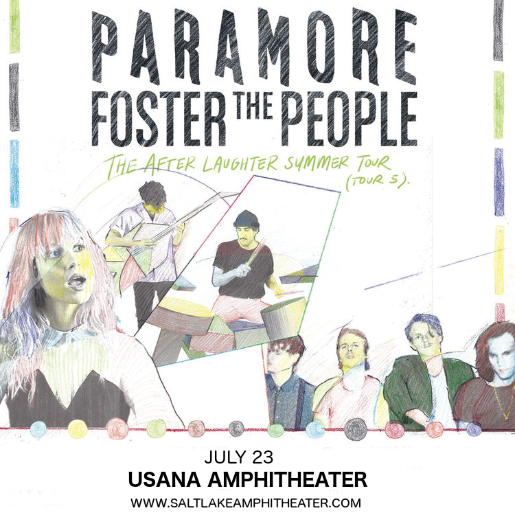 Paramore & Foster The People at USANA Amphitheater