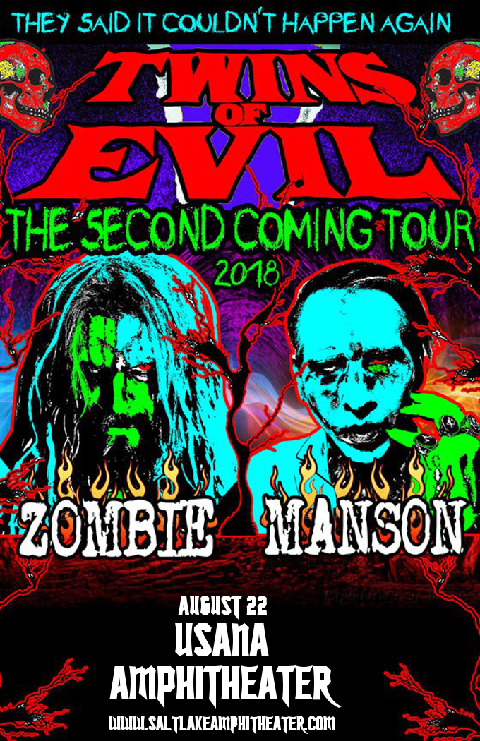 Rob Zombie & Marilyn Manson at USANA Amphitheater