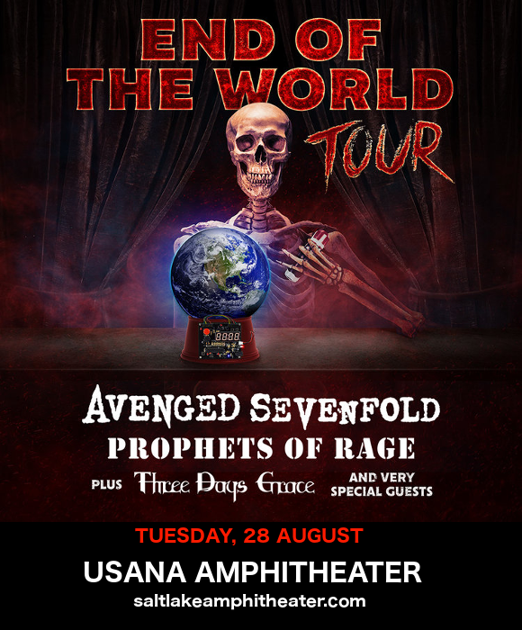 **CANCELLED** End of the World Tour: Avenged Sevenfold, Prophets of Rage & Three Days Grace at USANA Amphitheater