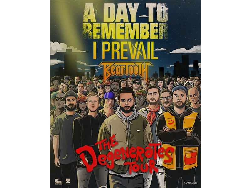 A Day To Remember, I Prevail & Beartooth at USANA Amphitheater