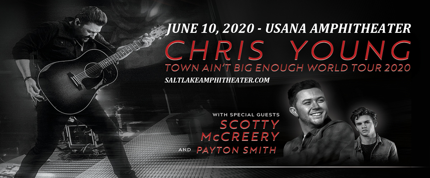 Chris Young, Scotty McCreery & Payton Smith [CANCELLED] at USANA Amphitheater