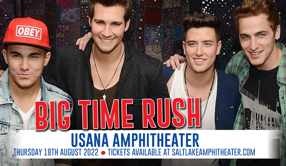 Big Time Rush at USANA Amphitheater