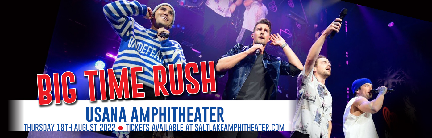 Big Time Rush at USANA Amphitheater