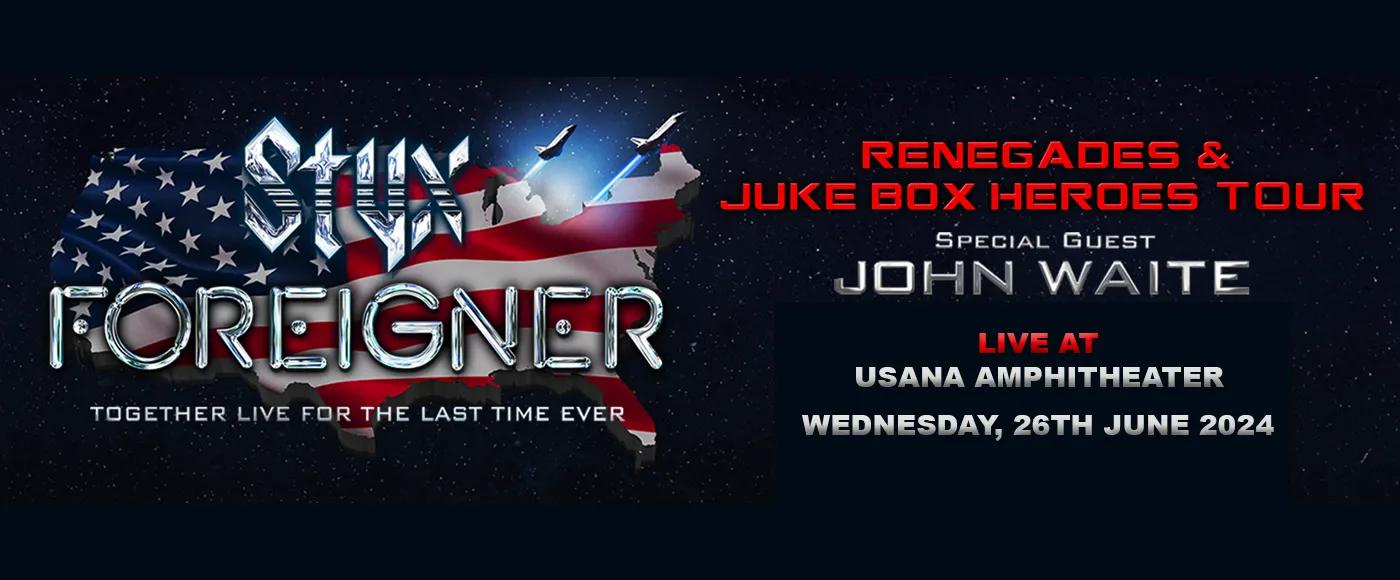 Foreigner, Styx & John Waite