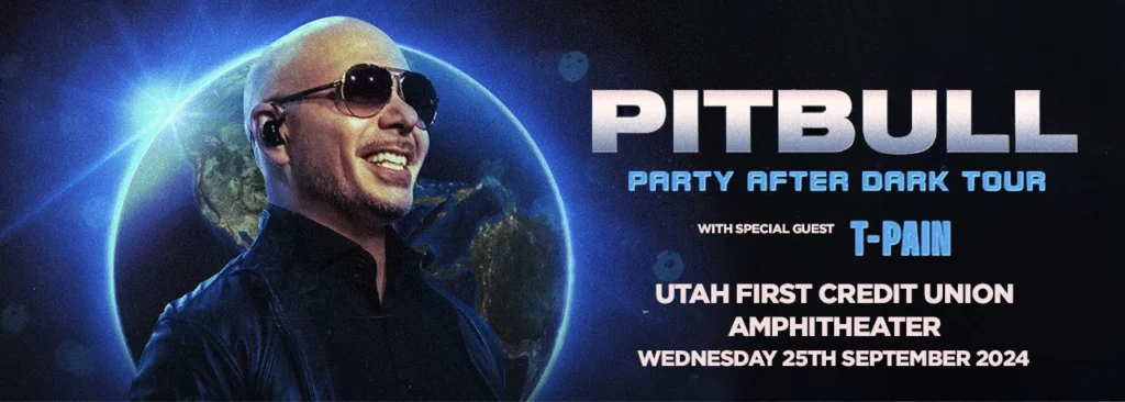 Pitbull at Utah First Credit Union Amphitheatre