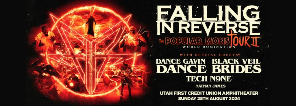 Falling In Reverse at Utah First Credit Union Amphitheatre