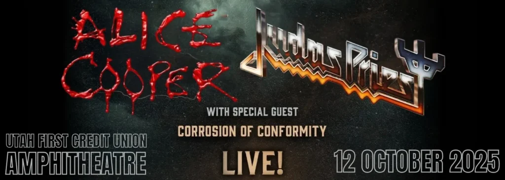 Alice Cooper & Judas Priest at Utah First Credit Union Amphitheatre