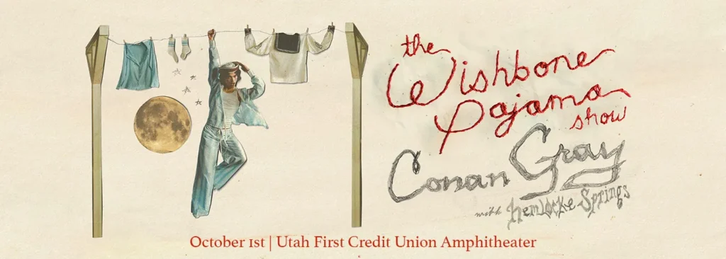 Conan Gray at Utah First Credit Union Amphitheatre
