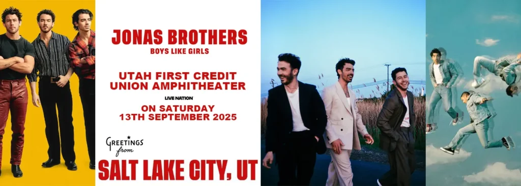 Jonas Brothers at Utah First Credit Union Amphitheatre