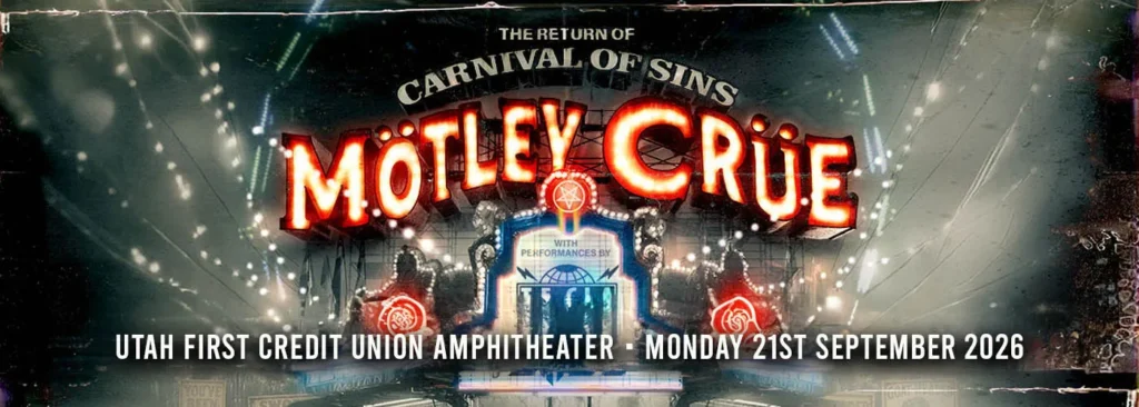 Motley Crue & Tesla at Utah First Credit Union Amphitheatre