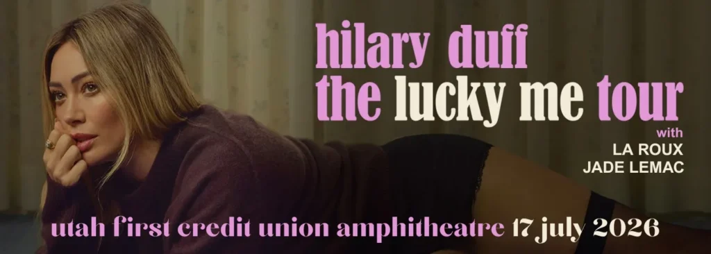 Hilary Duff at Utah First Credit Union Amphitheatre