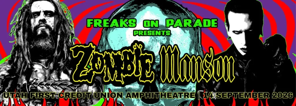 Rob Zombie & Marilyn Manson at Utah First Credit Union Amphitheatre